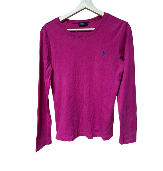 Лонгслив • Polo Ralph Lauren • Розовый