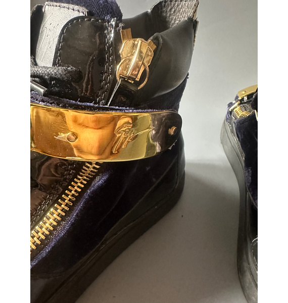 Кеды • Giuseppe Zanotti • Темно-синий