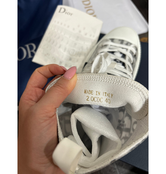 Кеды • Christian Dior • Белый