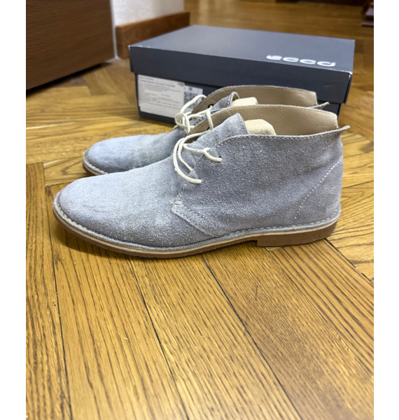 Ботинки • ecco • Серый