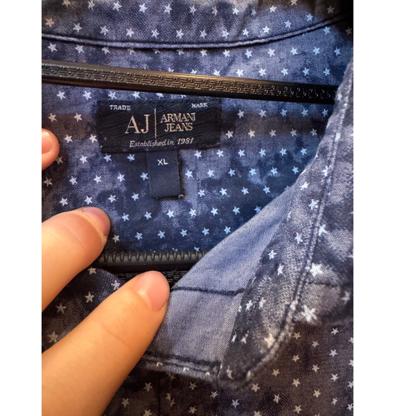 Рубашка • Armani Jeans • Темно-синий