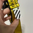 Пояс • Off-White • Желтый