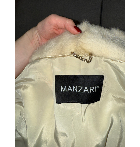 Шуба • MANZARI • Белый