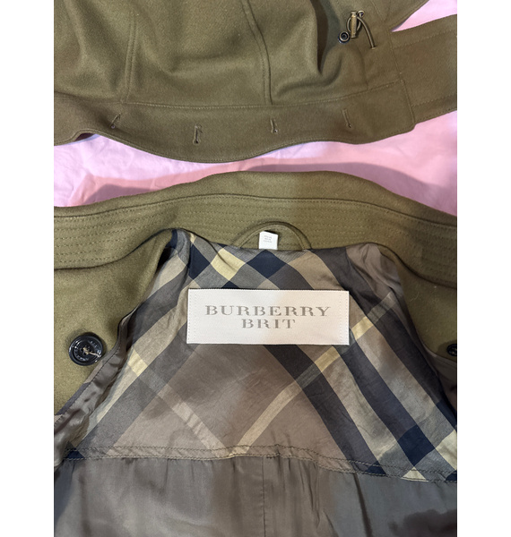 Пальто • Burberry • Хаки