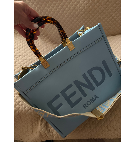 Сумка • Fendi • Голубой