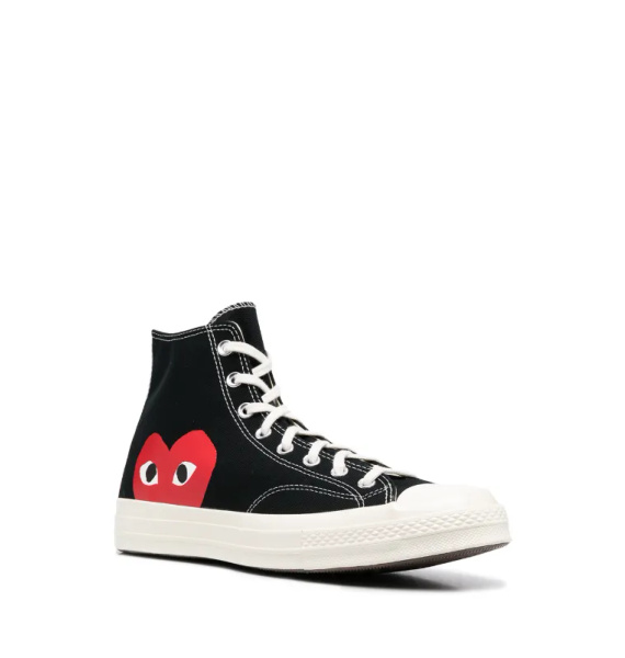 Кеды • Comme Des Garçons Play x Converse • Черный