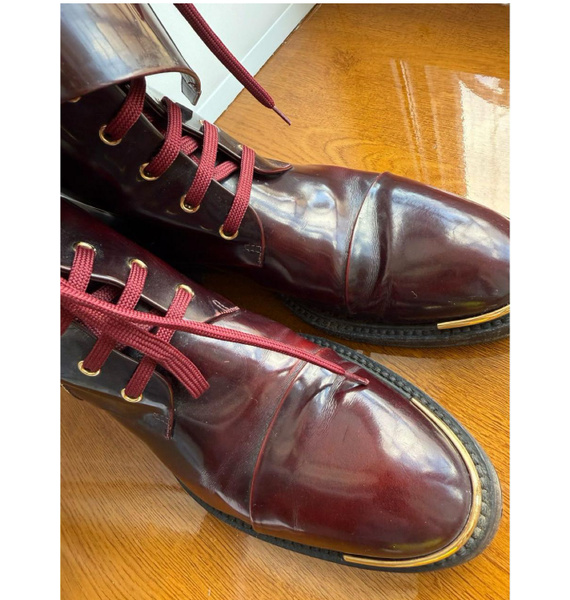 Ботинки • Louis Vuitton • Бордовый