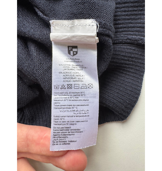 Джемпер • U.S.Polo Assn. • Темно-синий