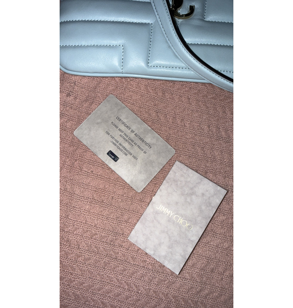 Сумка • Jimmy Choo • Голубой