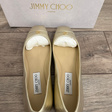 Балетки • Jimmy Choo • Золотой