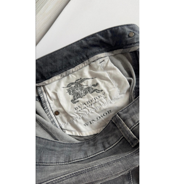 Джинсы • Burberry • Серый