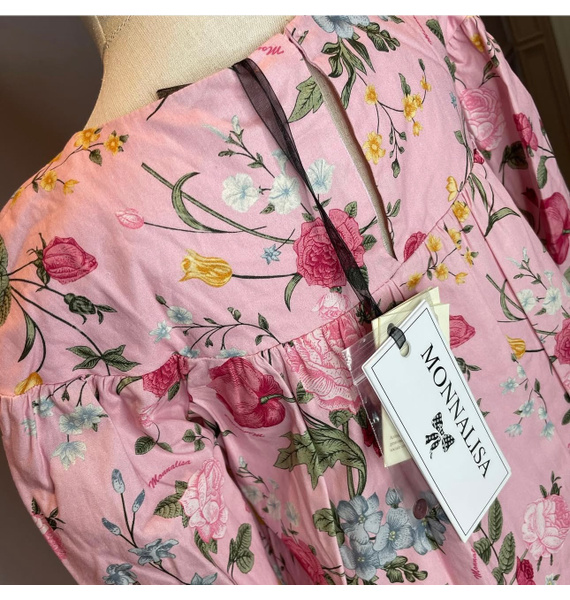 Платье • Monnalisa • Розовый