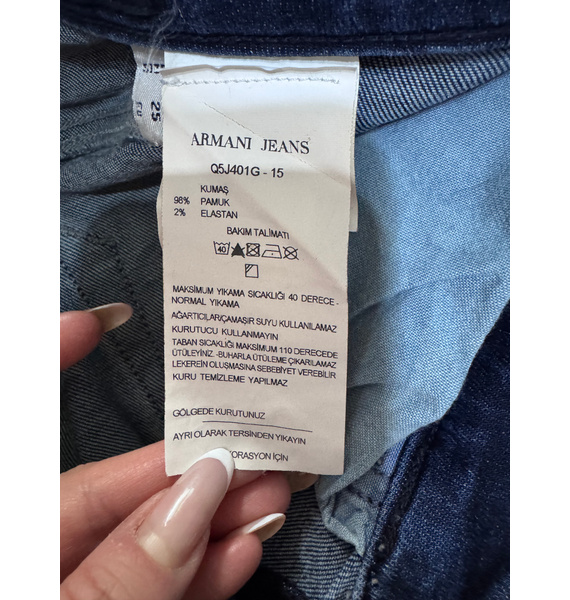 Джинсы • Armani Jeans • Темно-синий