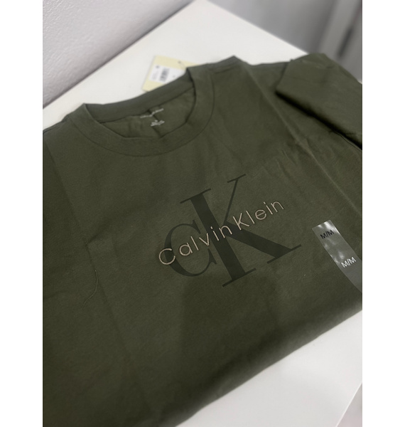 Футболка • Calvin Klein Jeans • Зеленый