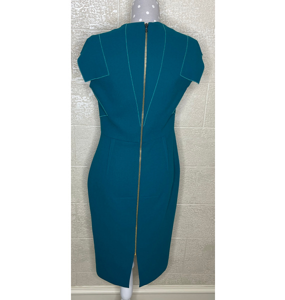 Платье • Roland Mouret • Бирюзовый