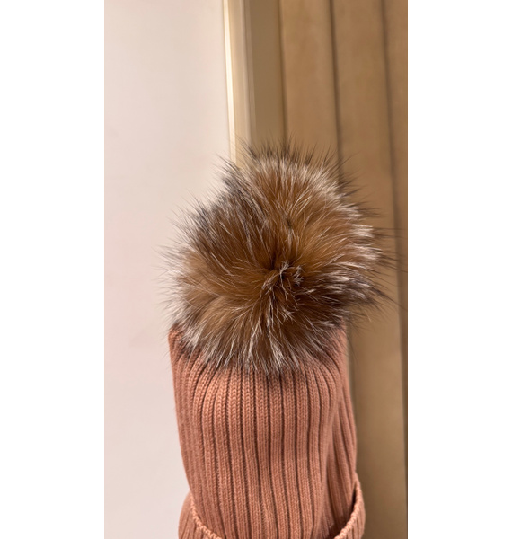 Шапка • Moncler • Розовый
