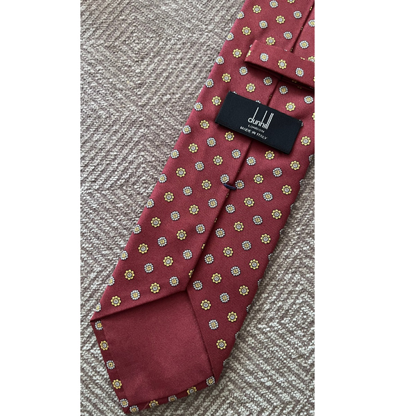Галстук • Dunhill • Бордовый