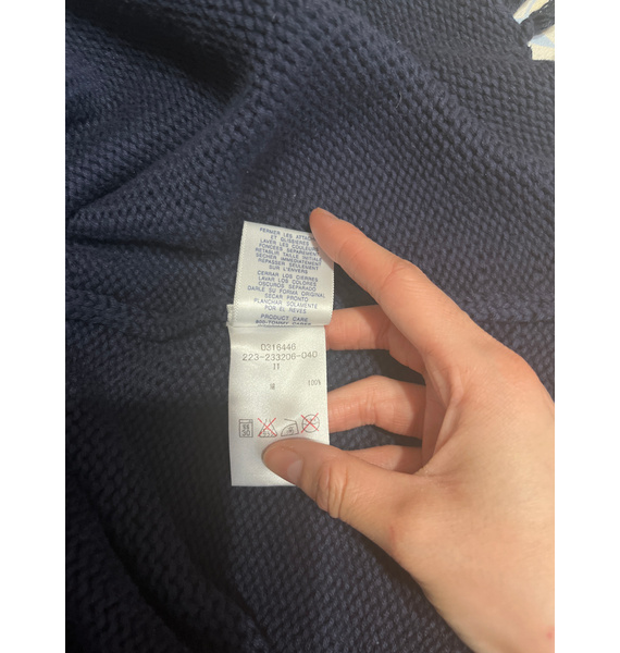 Пончо • Tommy Jeans • Темно-синий