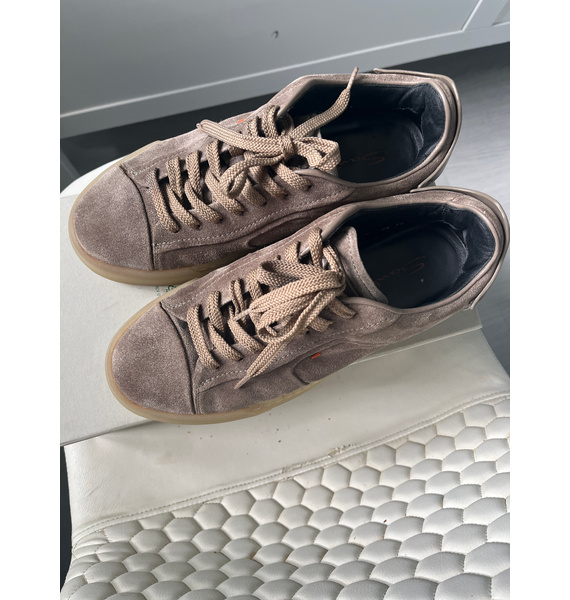 Кроссовки • Santoni • Коричневый