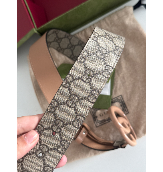 Ремень • Gucci • Бежевый