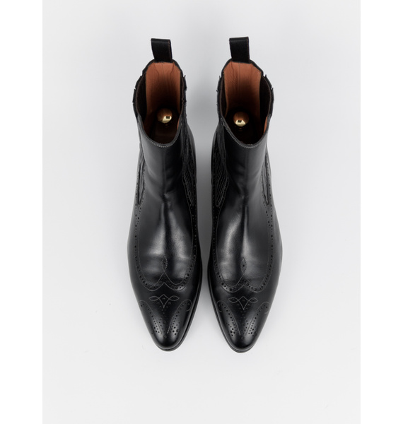 Полусапоги • Santoni • Черный