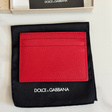 Картхолдер • Dolce & Gabbana • Красный