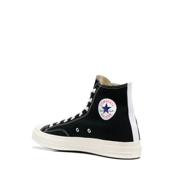 Кеды • Comme Des Garçons Play x Converse • Черный
