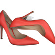 Туфли • Gianvito Rossi • Оранжевый