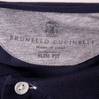 Поло • Brunello Cucinelli • Темно-синий
