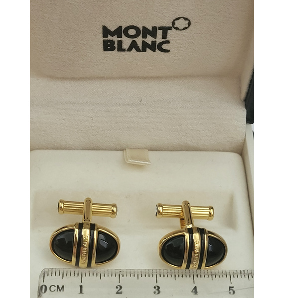 Запонки • Montblanc • Черный