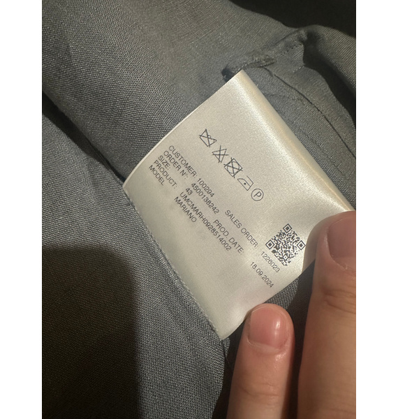 Рубашка • Kiton • Серый
