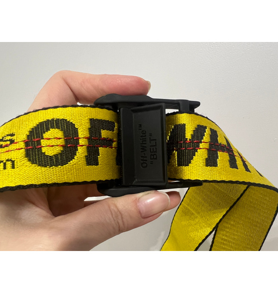Пояс • Off-White • Желтый