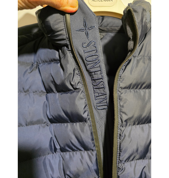 Пуховик • Stone Island • Темно-синий