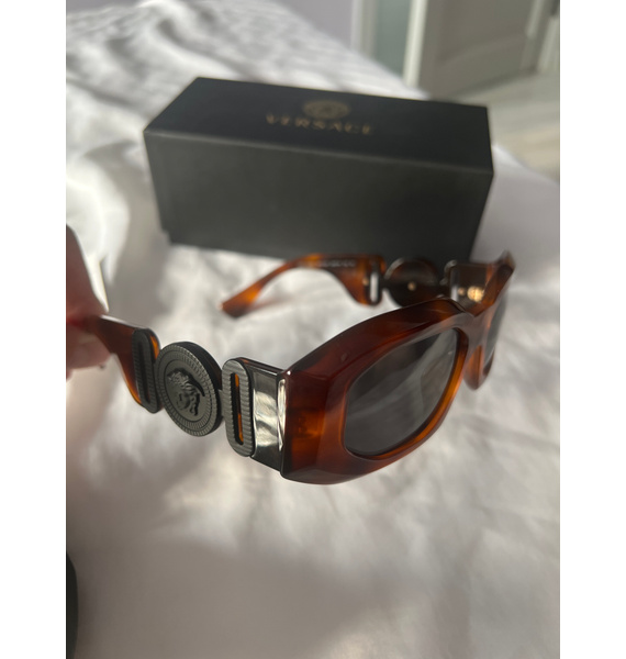 Солнцезащитные очки • Versace • Коричневый