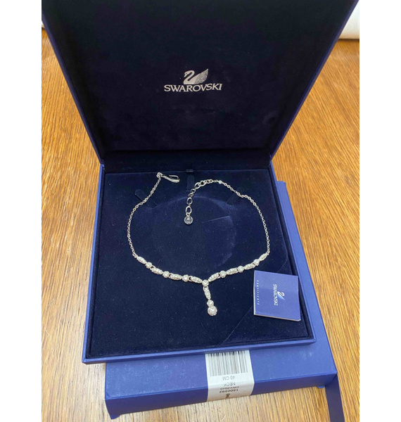 Колье • Swarovski • Серебряный