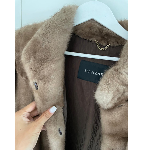Шуба • MANZARI • Коричневый