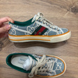 Кеды • Gucci • Голубой