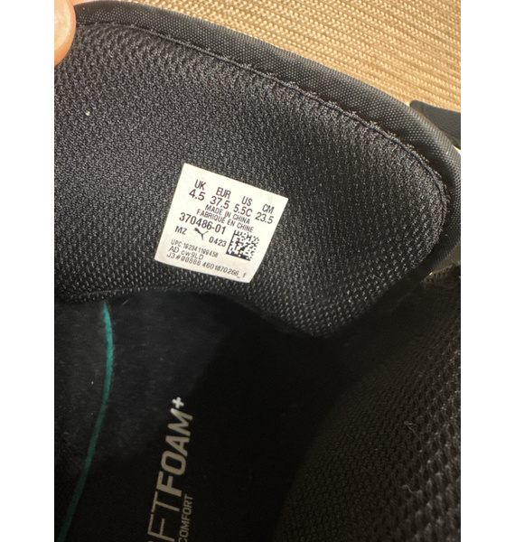 Ботинки • PUMA • Черный