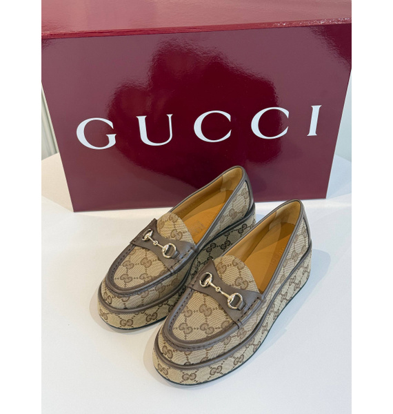Лоферы • Gucci • Коричневый