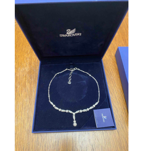 Колье • Swarovski • Серебряный