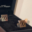 Запонки • S.T. Dupont • Серебряный
