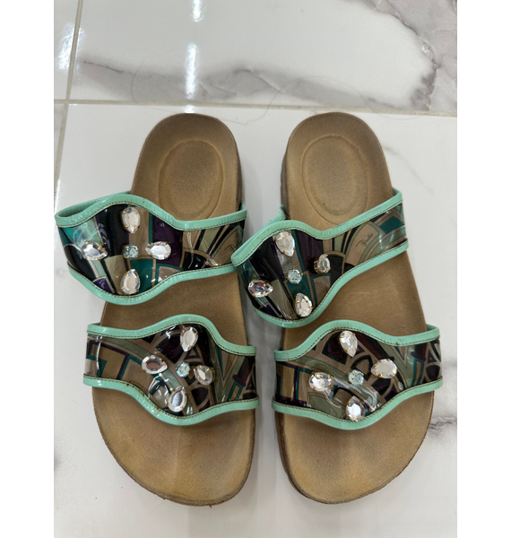 Шлепанцы • Emilio Pucci • Мульти
