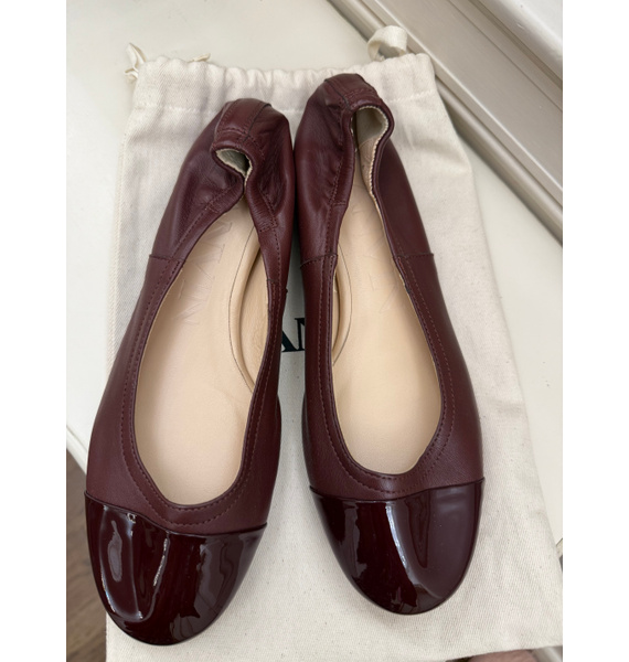 Балетки • Lanvin • Бордовый