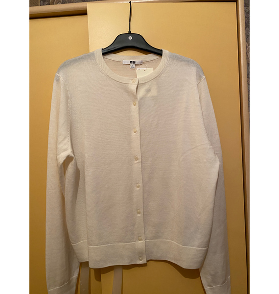 Кардиган • UNIQLO • Молочный