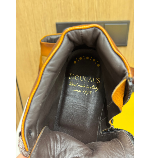 Ботинки • Doucal's • Горчичный