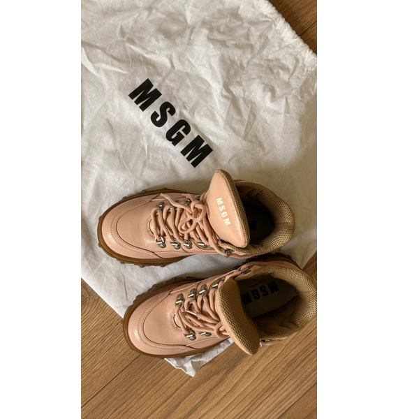 Ботинки • MSGM • Розовый