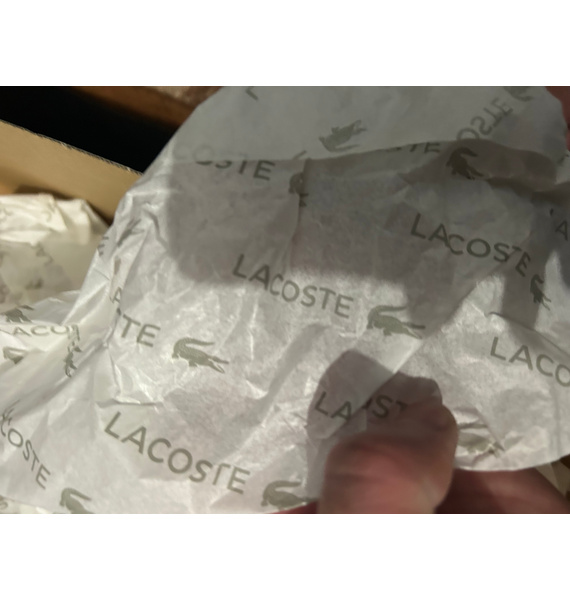 Кроссовки • Lacoste • Черный