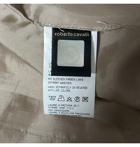 Плащ • Roberto Cavalli • Золотой