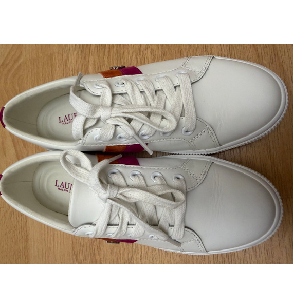 Кеды • Lauren Ralph Lauren • Белый