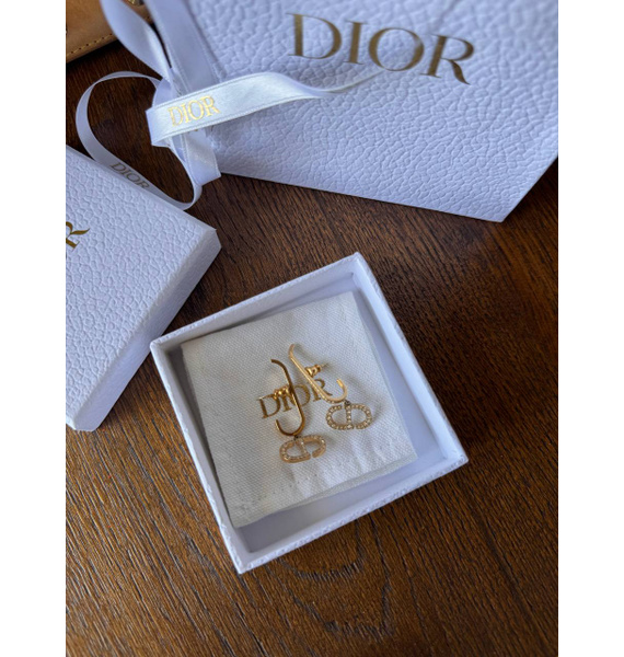 Серьги • Christian Dior • Золотой